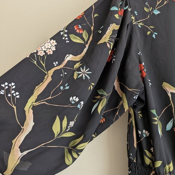 Nanette Lepore Floral-Print A-Line Midi Dress - Picture 7 of 10